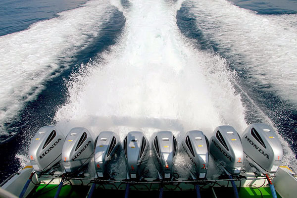 wahana gili ocean powerful engine